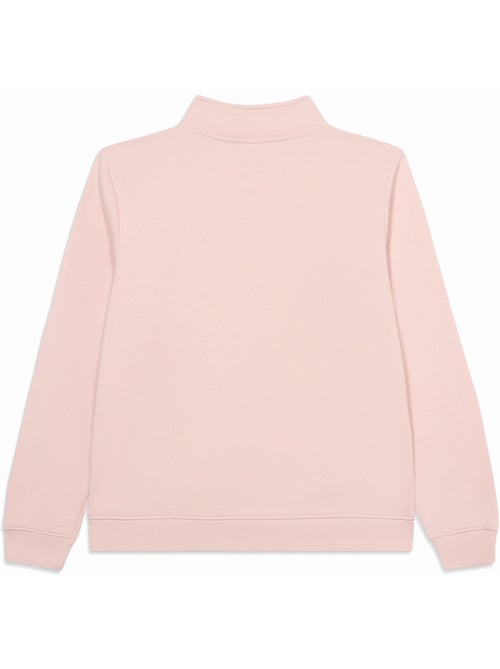 Sweat col montant zippé - lacoste - Kiabi