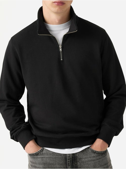 Sweat col montant zippé - levi's - Kiabi