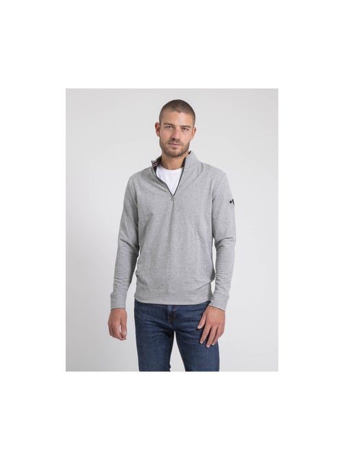 Sweat col montant zippé walonis - Kiabi Sweat col montant zippé walonis - Kiabi