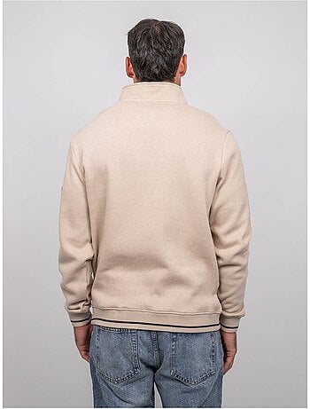 Sweat col montant zippé wirubon