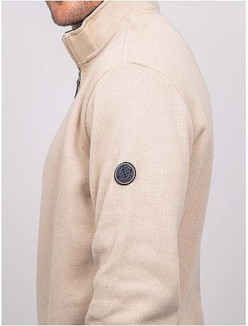 Sweat col montant zippé wirubon