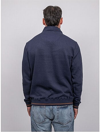 Sweat col montant zippé wirubon