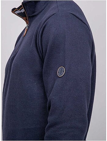 Sweat col montant zippé wirubon