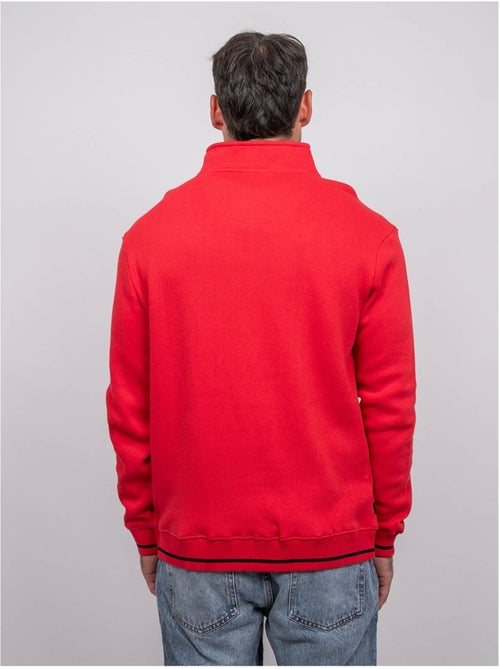 Sweat col montant zippé wirubon - Kiabi Sweat col montant zippé wirubon - Kiabi