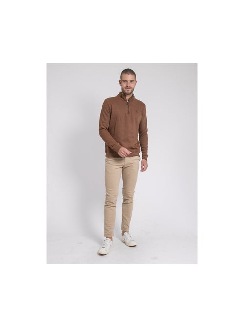 Sweat col montant zippé wompou - Kiabi Sweat col montant zippé wompou - Kiabi