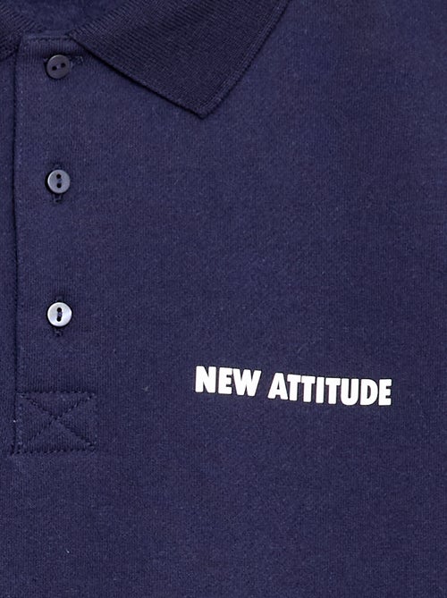 Sweat col polo à rayures - Kiabi Sweat col polo à rayures - Kiabi