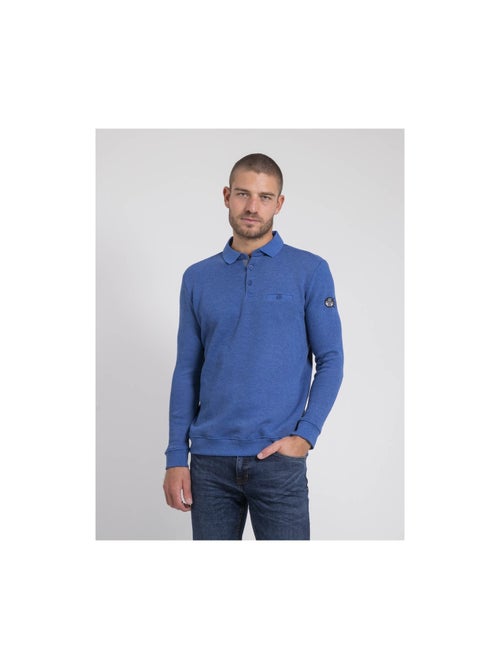 Sweat col polo wirex - Kiabi Sweat col polo wirex - Kiabi