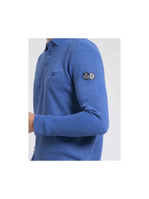 Sweat col polo wirex - Kiabi Sweat col polo wirex - Kiabi