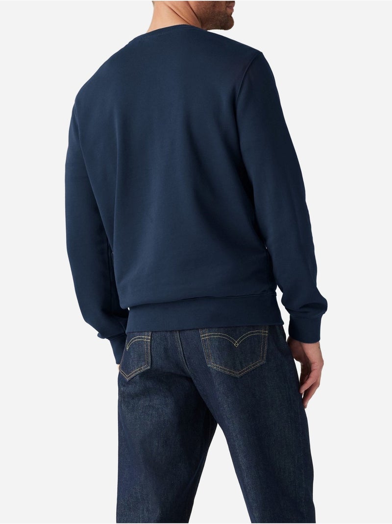 Sweat col rond - levi's Bleu marine - Kiabi