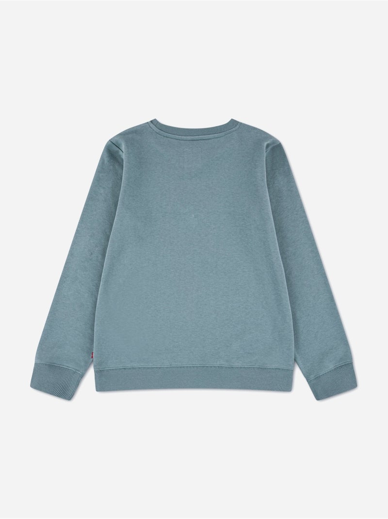 Sweat col rond - levi's kids Bleu - Kiabi