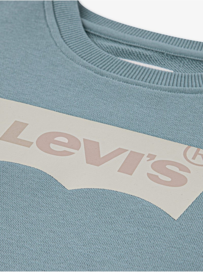 Sweat col rond - levi's kids Bleu - Kiabi