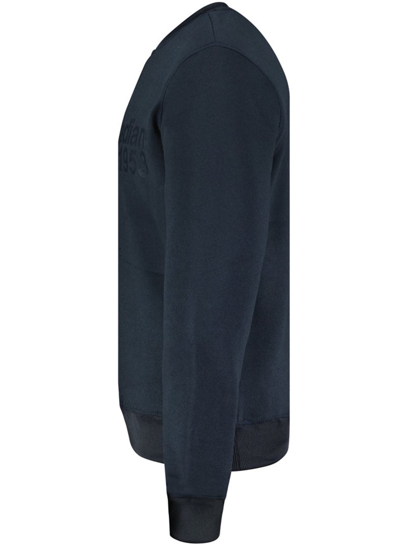 Sweat col rond ganteak – canadian peak Bleu marine - Kiabi