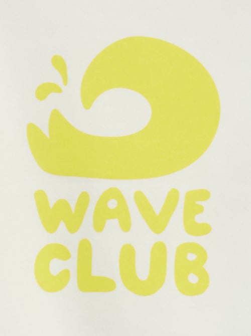 Sweat col rond imprimé - Kiabi