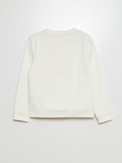 Sweat col rond imprimé - Kiabi