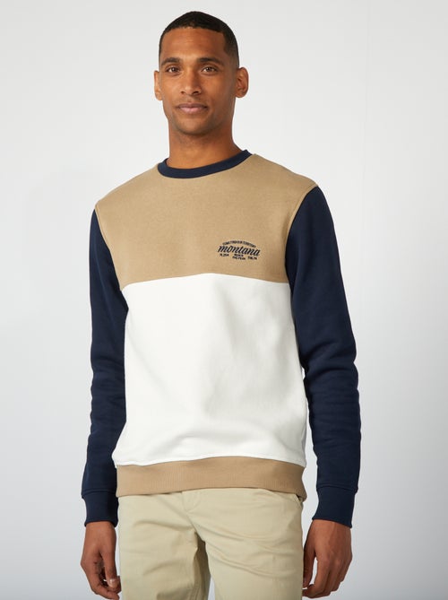 Sweat color block - Kiabi