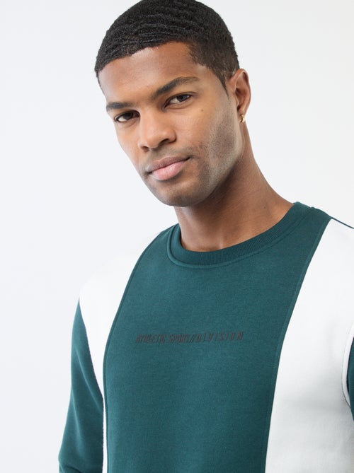 Sweat colorblock esprit sportswear - Kiabi