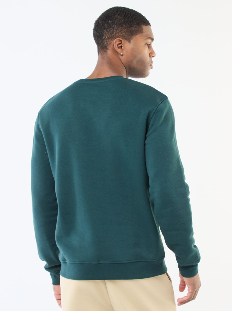 Sweat colorblock esprit sportswear Vert - Kiabi