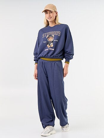 Sweat crop top