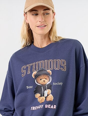 Sweat crop top