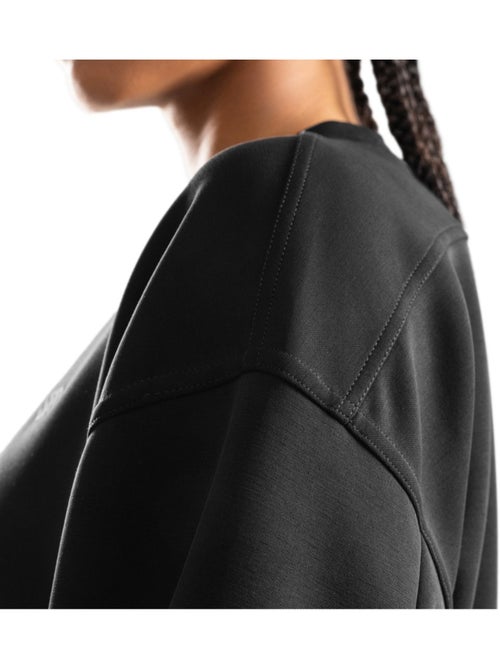 Sweat crop top fitness femme fitness femme studio - Kiabi