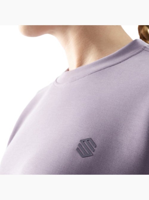 Sweat crop top fitness femme fitness femme zenith - Kiabi
