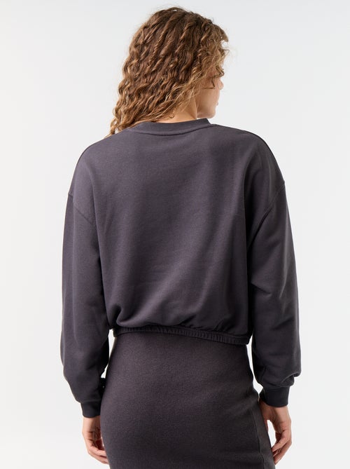 Sweat crop top - Kiabi