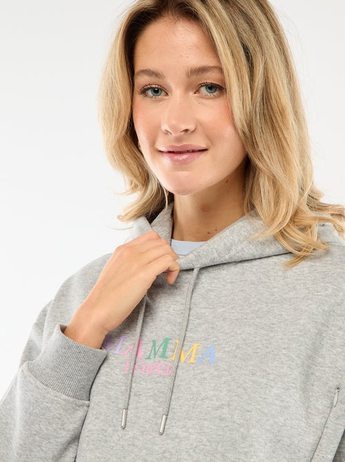 Sweat d'allaitement à capuche - Kiabi