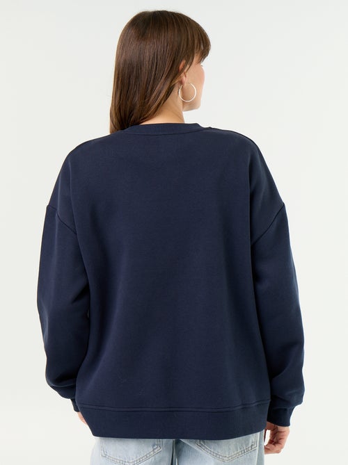 Sweat d'allaitement avec ouverture croisée - Kiabi Sweat d'allaitement avec ouverture croisée - Kiabi