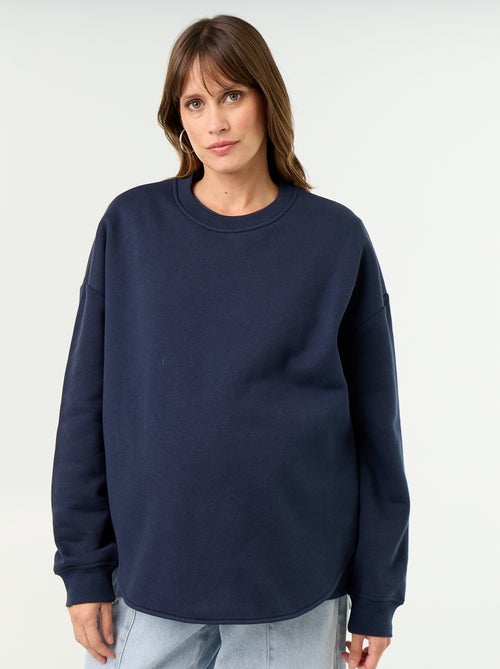 Sweat d'allaitement avec ouverture croisée - Kiabi Sweat d'allaitement avec ouverture croisée - Kiabi