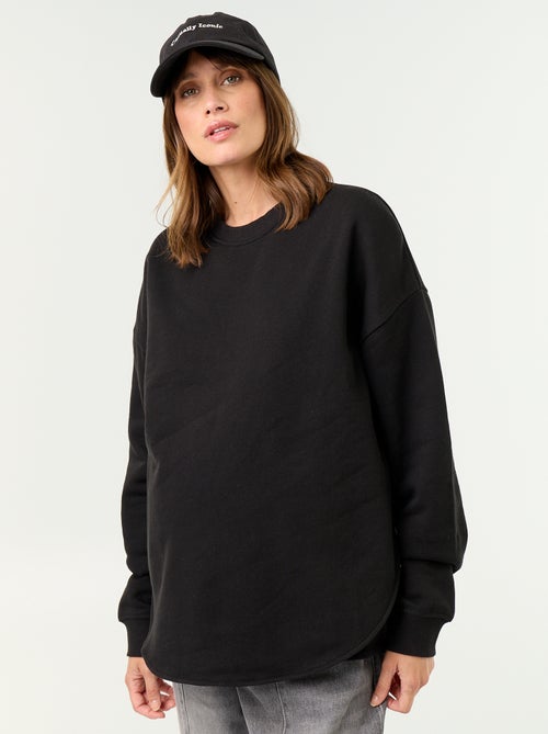 Sweat d'allaitement avec ouverture croisée - Kiabi Sweat d'allaitement avec ouverture croisée - Kiabi