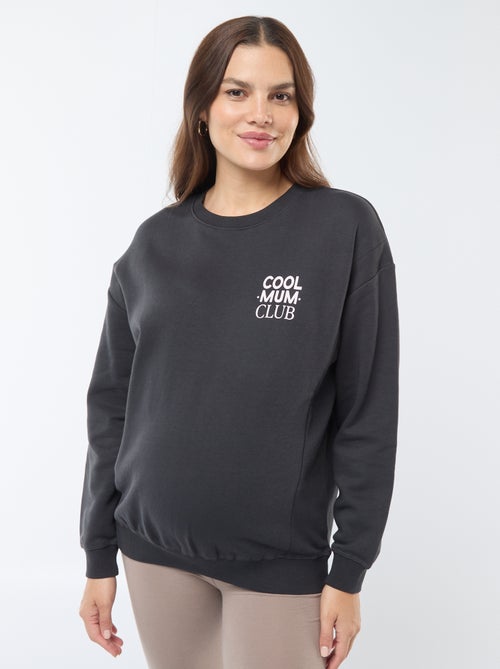 Sweat d'allaitement en molleton - Kiabi
