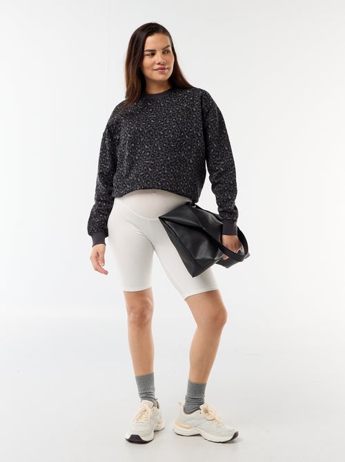 Sweat d'allaitement imprimé - Kiabi