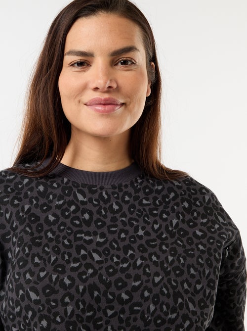 Sweat d'allaitement imprimé - Kiabi