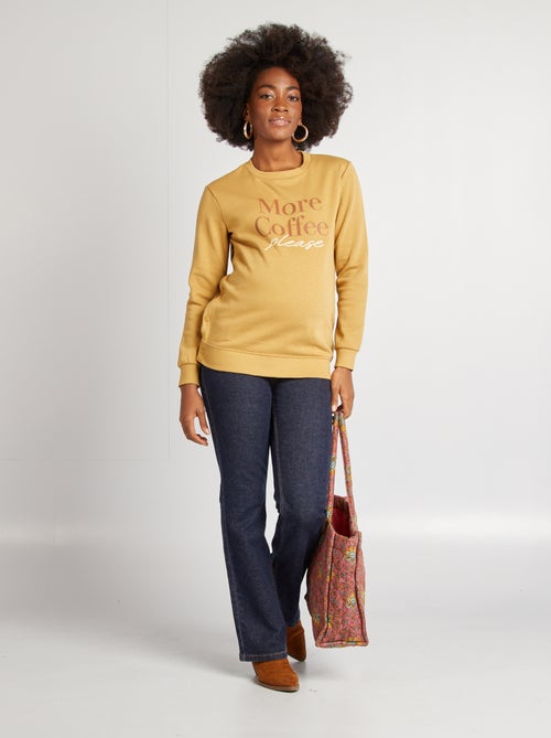 Sweat d'allaitement imprimé - Kiabi