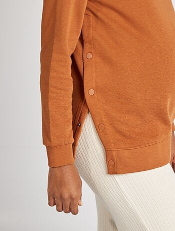 Sweat d'allaitement imprimé