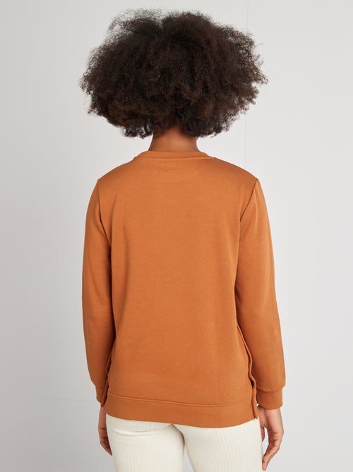 Sweat d'allaitement imprimé - Kiabi