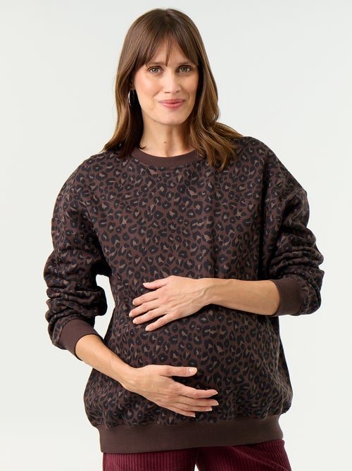 Sweat d'allaitement imprimé - Kiabi Sweat d'allaitement imprimé - Kiabi