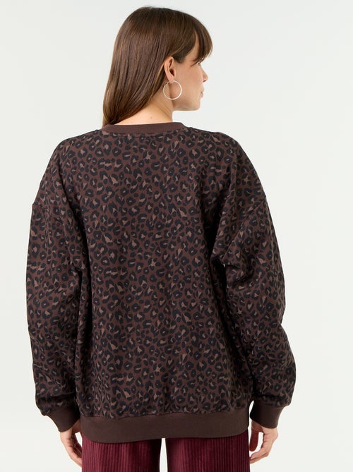 Sweat d'allaitement imprimé - Kiabi Sweat d'allaitement imprimé - Kiabi