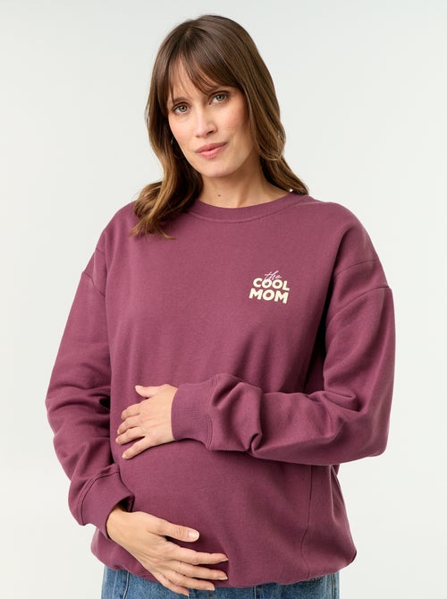 Sweat d'allaitement imprimé - Kiabi Sweat d'allaitement imprimé - Kiabi