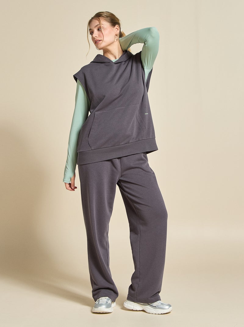 Sweat de sport sans manches - (ekstract) Gris - Kiabi