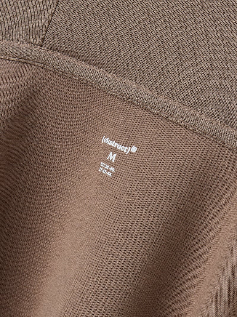 Sweat de sport zippé (ekstract) Beige - Kiabi