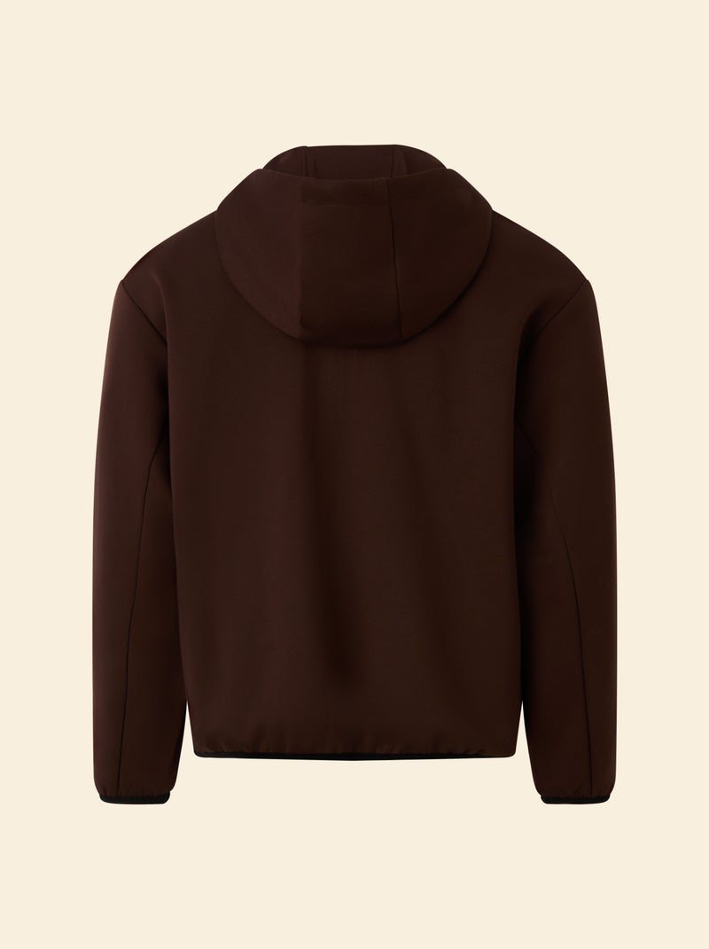 Sweat de sport zippé (ekstract) Marron - Kiabi