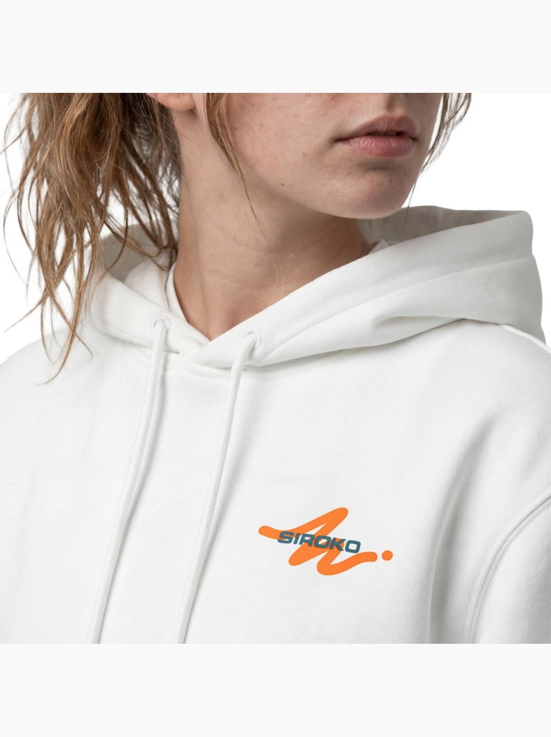 Sweat de tennis à capuche femme tennis femme newport-w Blanc - Kiabi