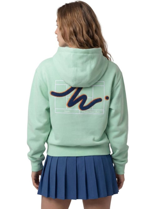 Sweat de tennis à capuche femme tennis femme newport-w light - Kiabi