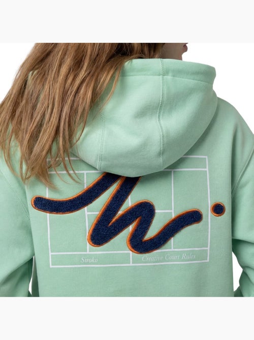Sweat de tennis à capuche femme tennis femme newport-w light - Kiabi