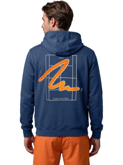 Sweat de tennis à capuche homme tennis homme newport navy - Kiabi