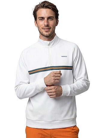 Sweat de tennis demi-zip homme tennis homme tiebreak