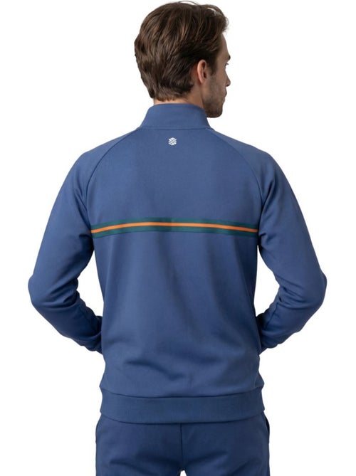 Sweat de tennis demi-zip homme tennis homme tiebreak navy - Kiabi