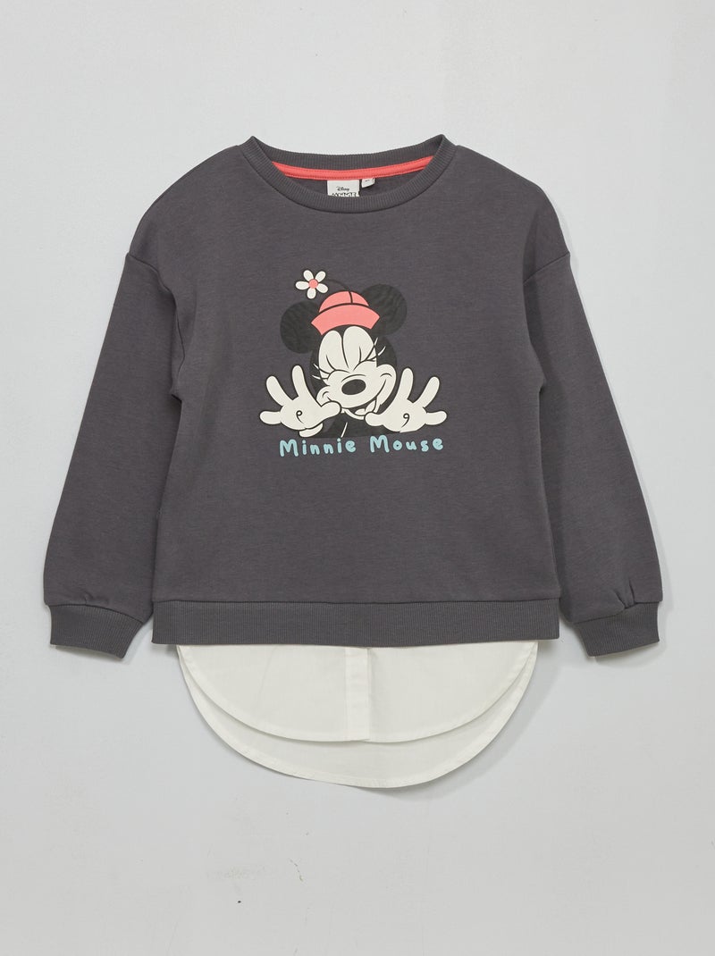Sweat 'Disney' Gris - Kiabi