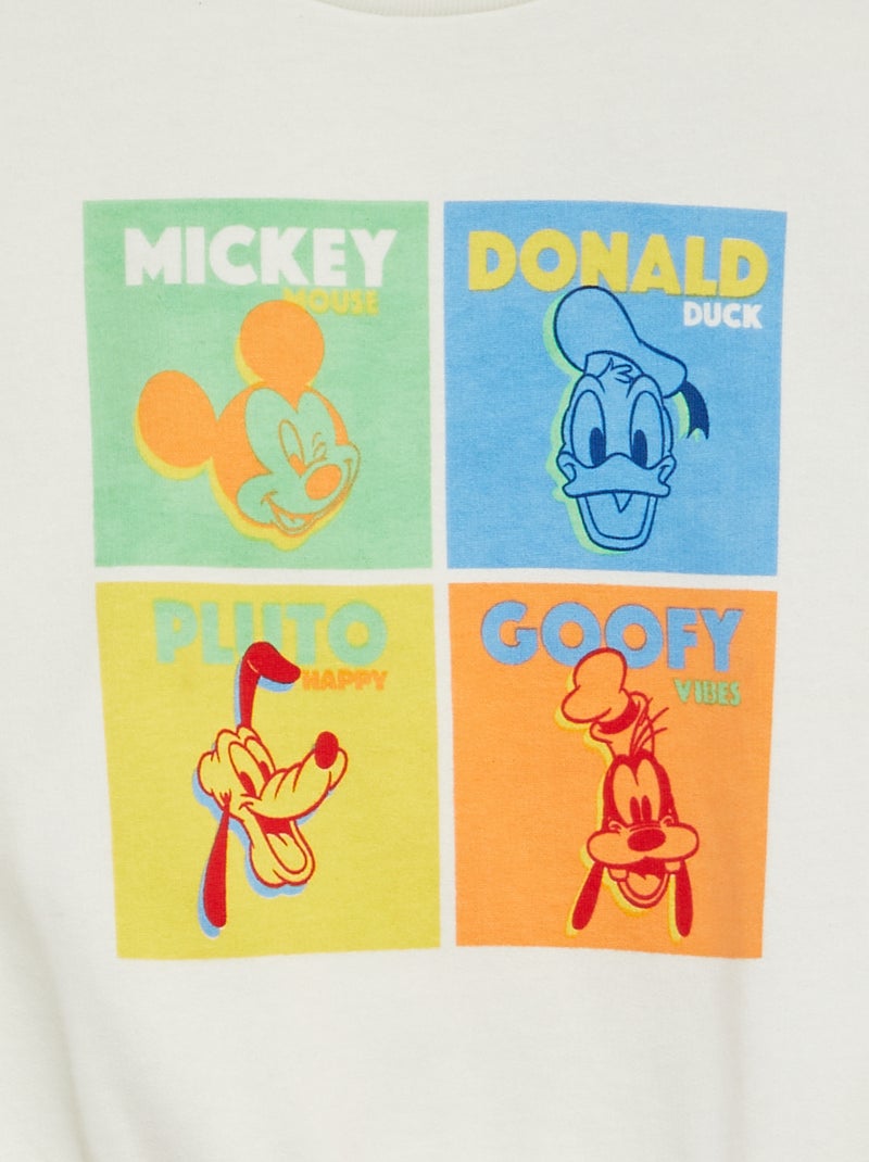 Sweat 'Disney' imprimé Blanc - Kiabi